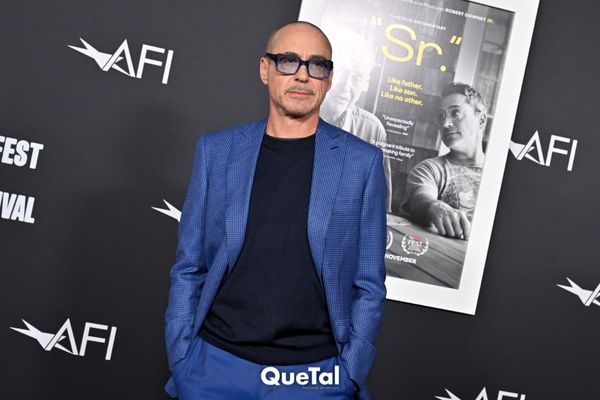 Robert Downey Jr. y su look calvo fue de lo más inesperado del año